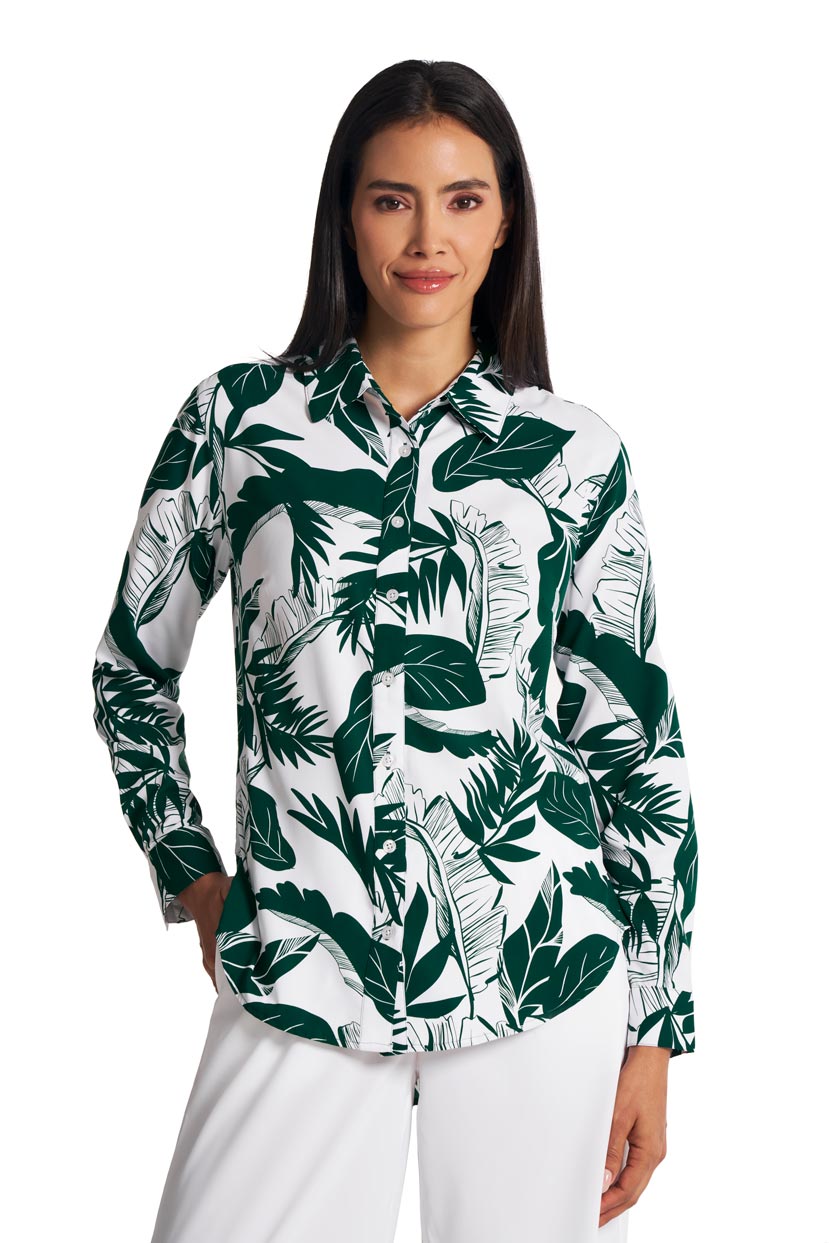 Women's Rhodes Shirt | Eden Palm Paradise