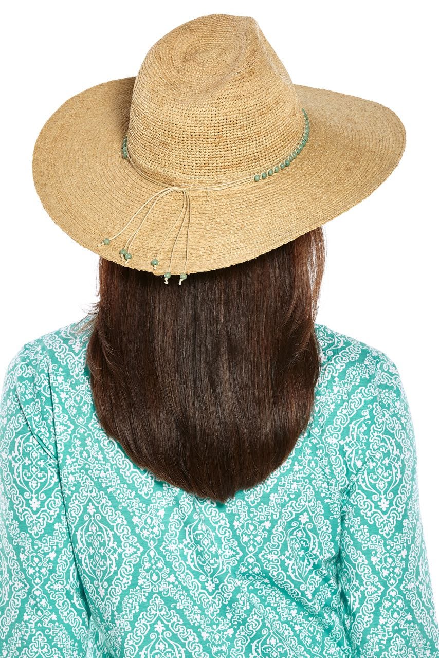 Women's Avery Raffia Fedora | Natural