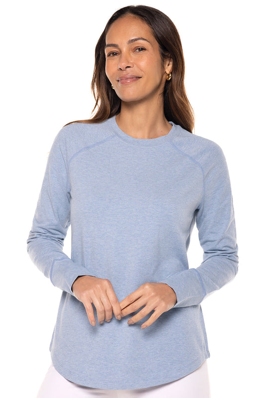 Women's LumaLeo Long Sleeve T-Shirt | Light Blue Heather | Core