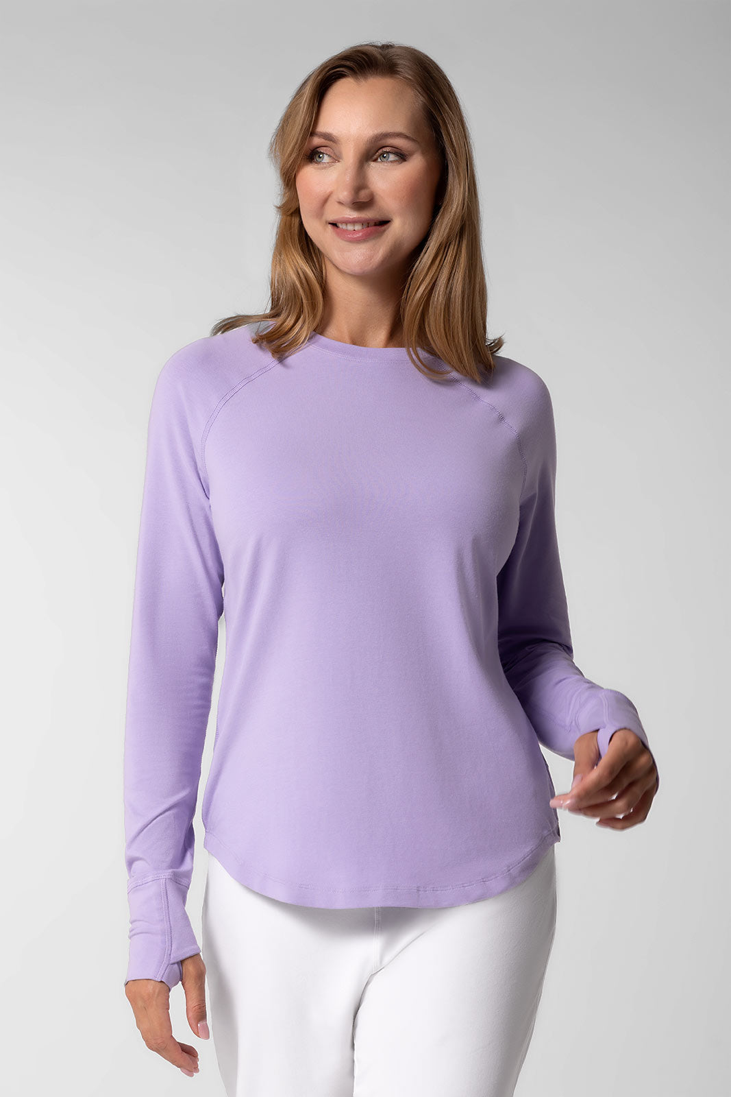 Women's LumaLeo Long Sleeve T-Shirt | Lavendula