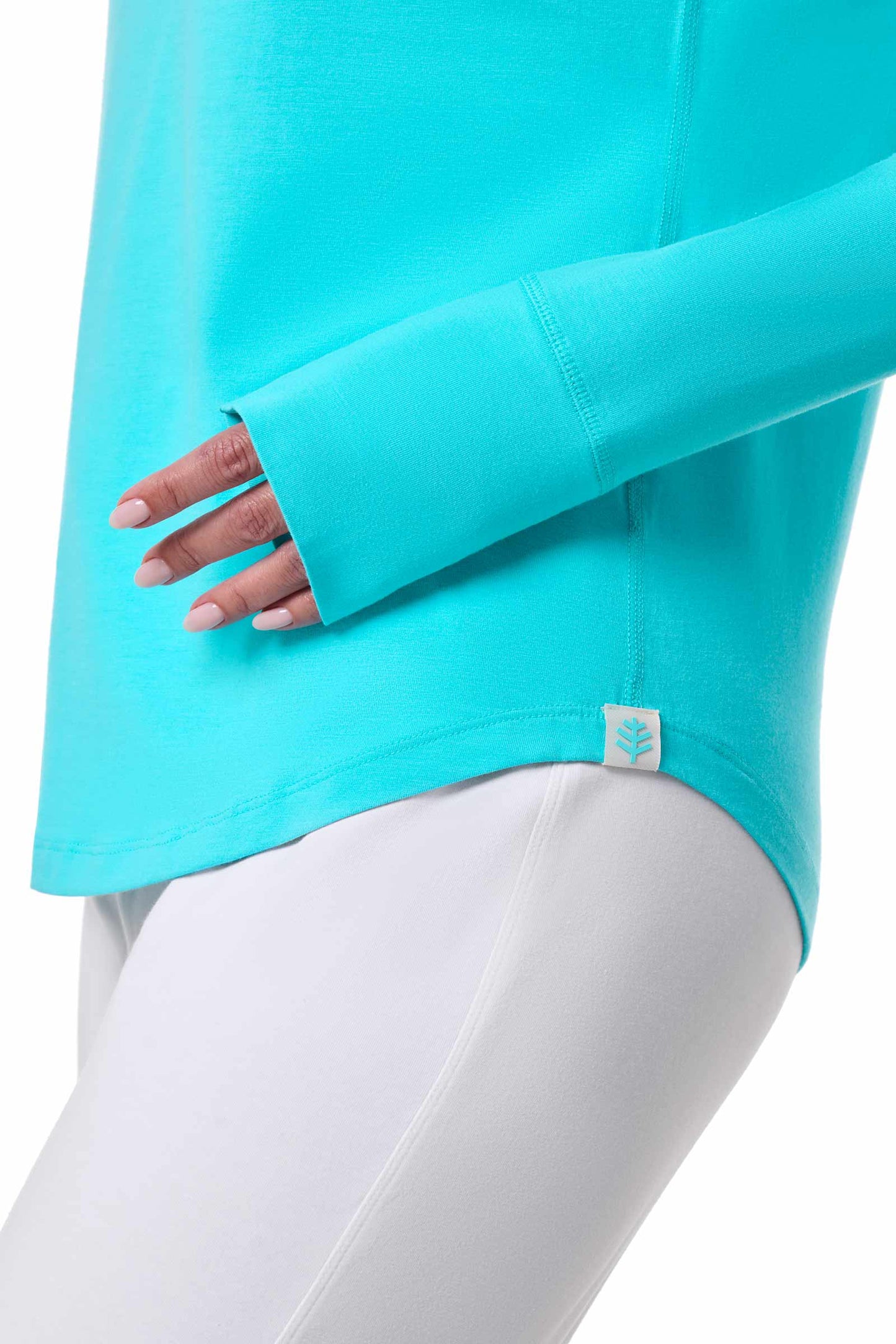 Women's LumaLeo Long Sleeve T-Shirt | Blue Curacao