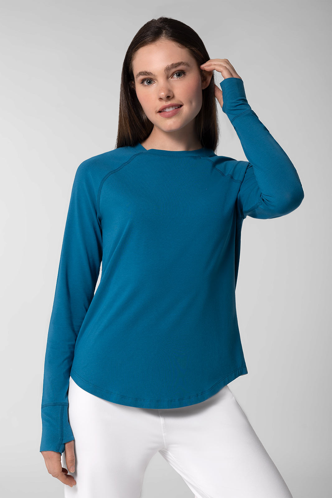 Women's LumaLeo Long Sleeve T-Shirt | Bluejay