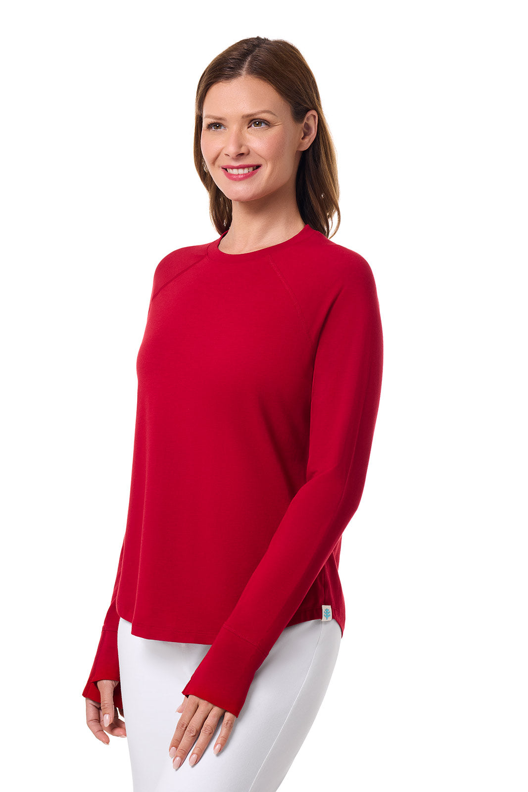 Women's LumaLeo Long Sleeve T-Shirt | Cherry
