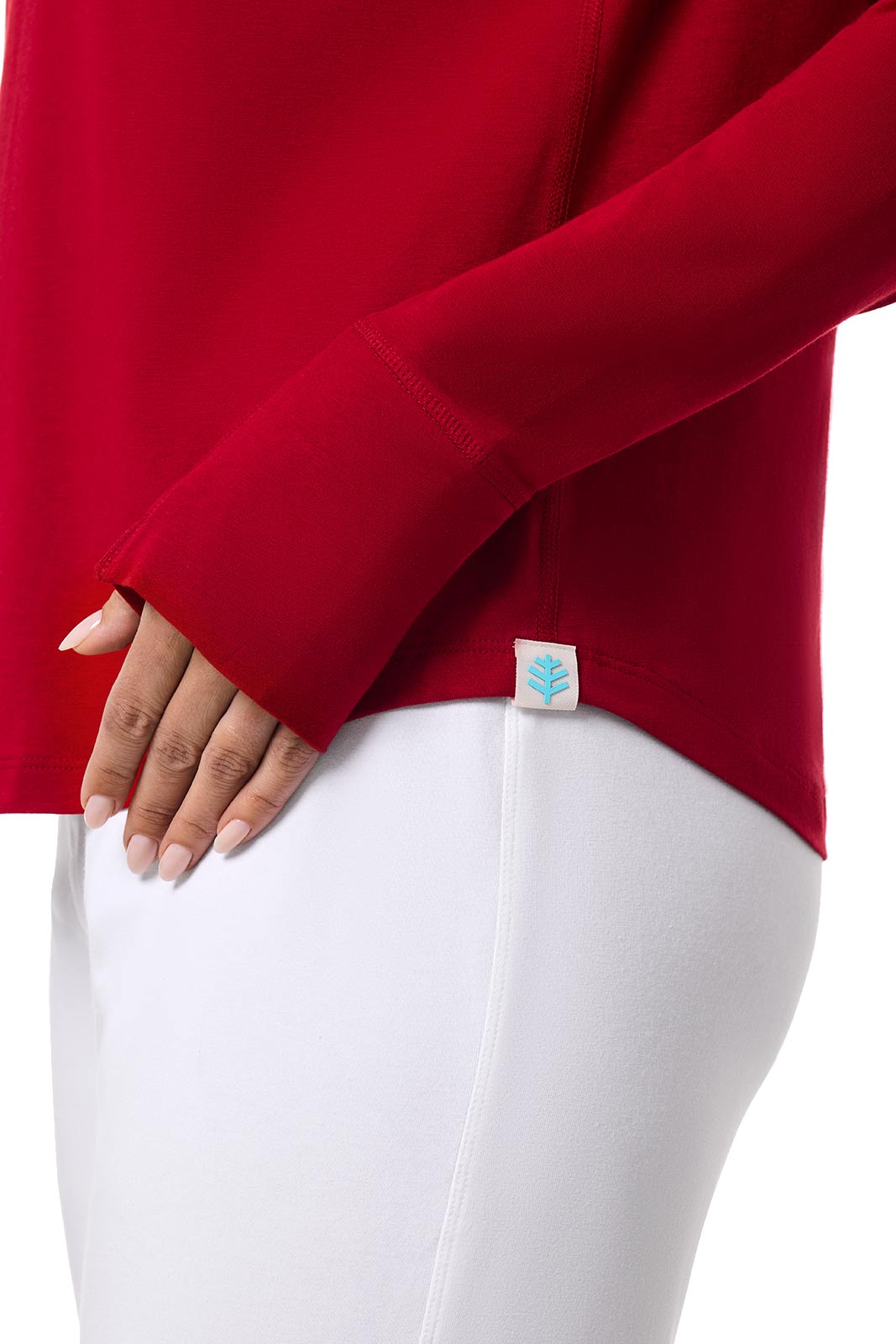 Women's LumaLeo Long Sleeve T-Shirt | Cherry