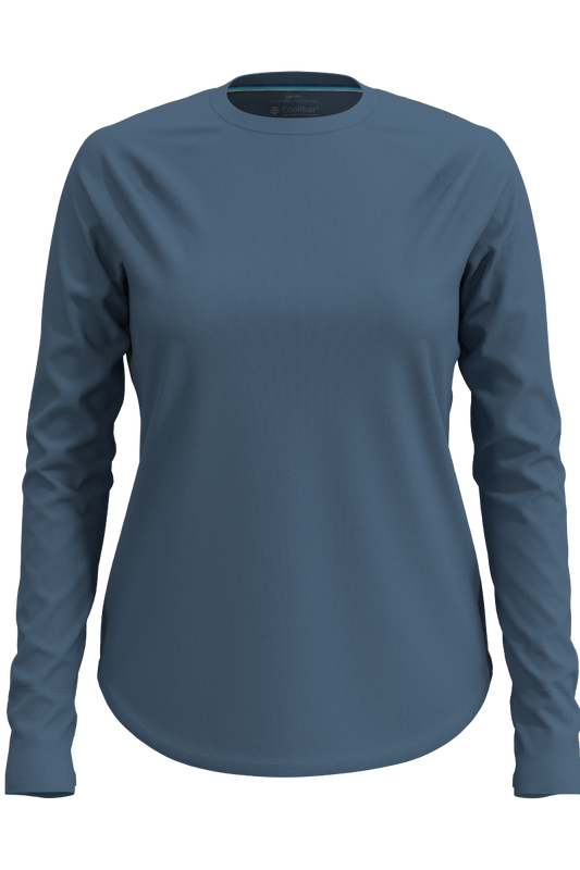 Women's LumaLeo Long Sleeve T-shirt | Blue Dusk