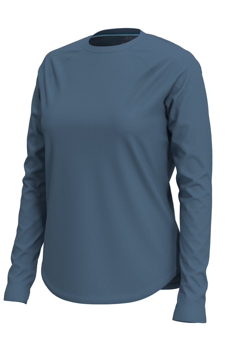 Women's LumaLeo Long Sleeve T-shirt | Blue Dusk