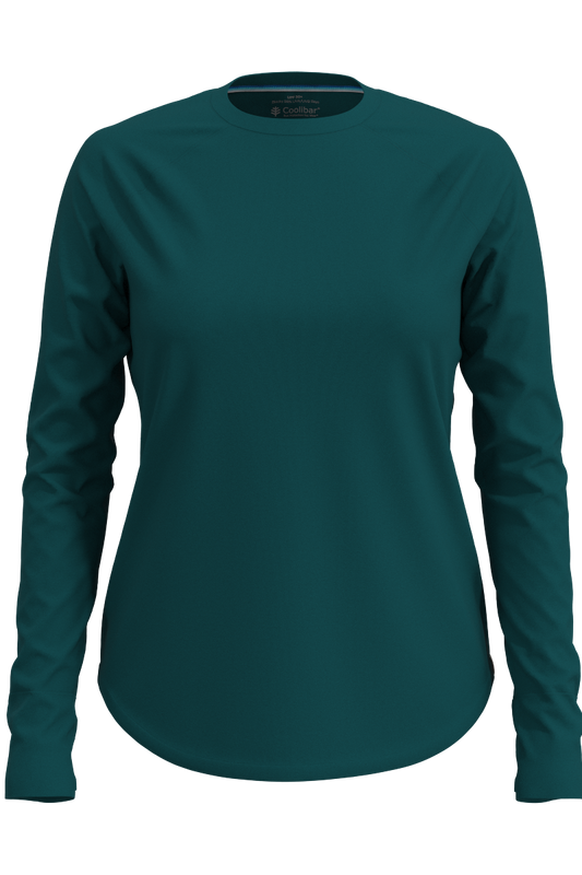 Women's LumaLeo Long Sleeve T-Shirt | Transformative Teal