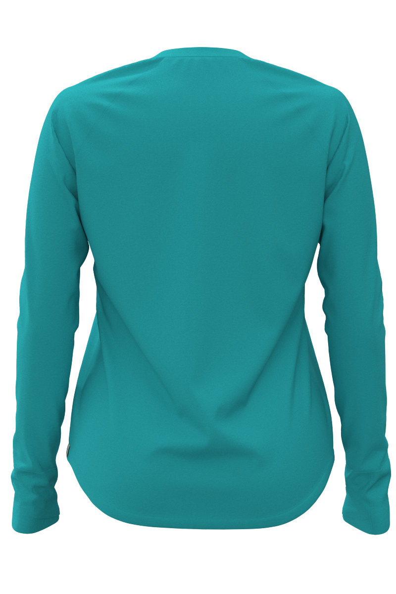 Women's LumaLeo Long Sleeve T-shirt | Coolibar Blue