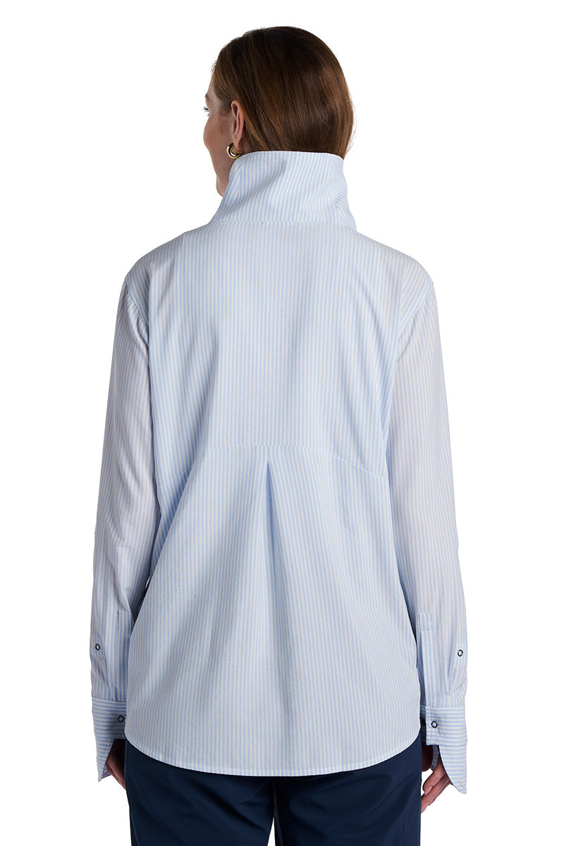 Color_White/Periwinkle Stripe