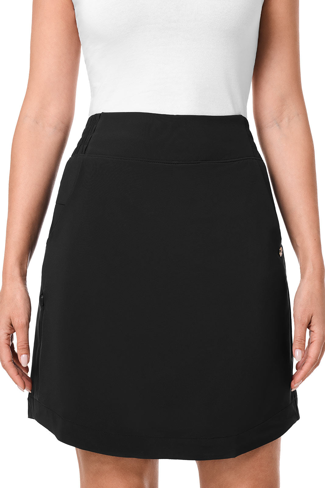 Women's Pisa Travel Skort | Black