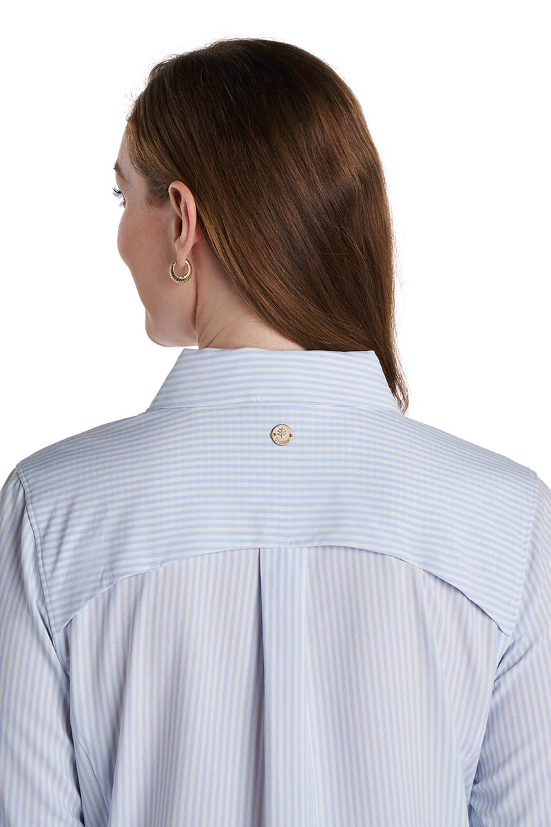 Color_White/Periwinkle Stripe