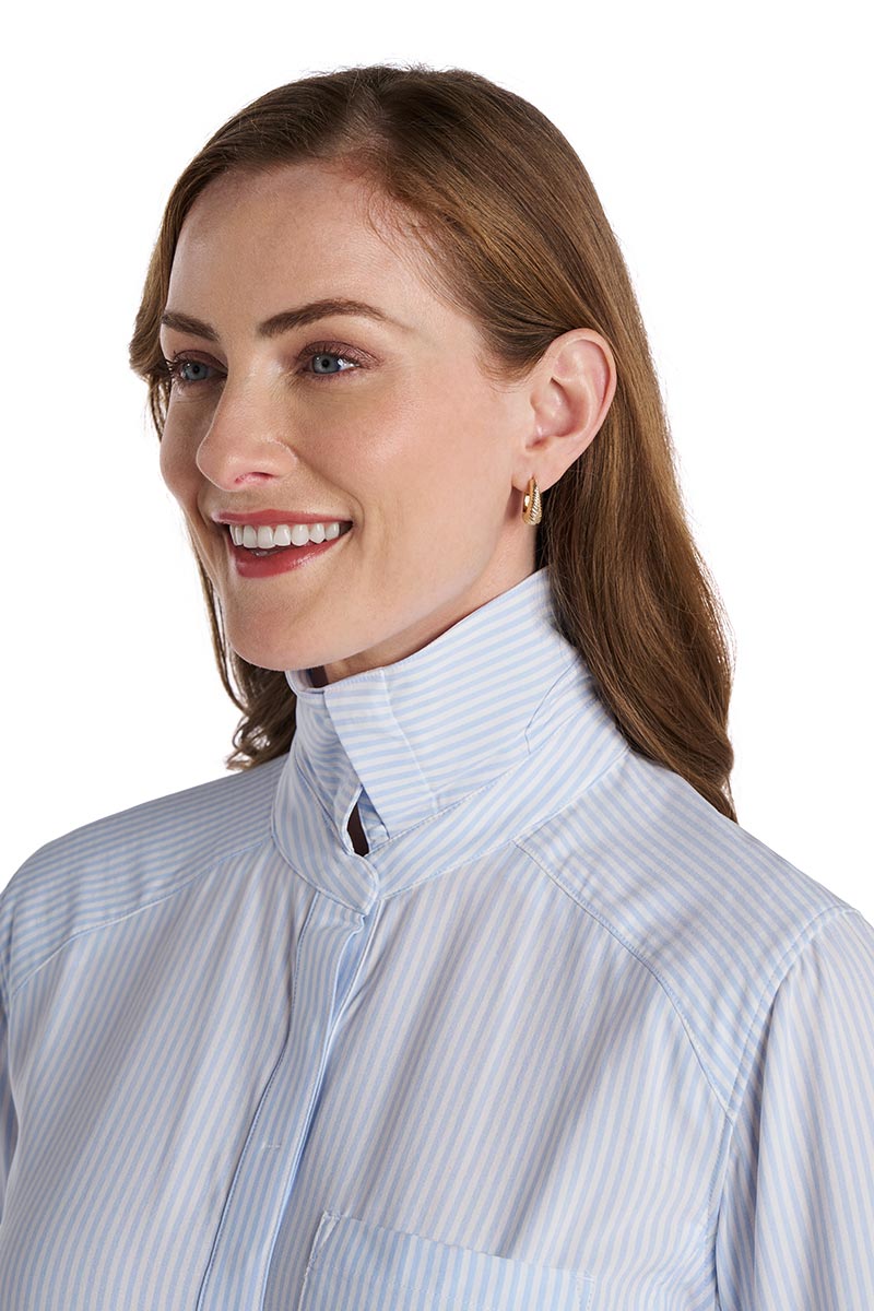 Color_White/Periwinkle Stripe