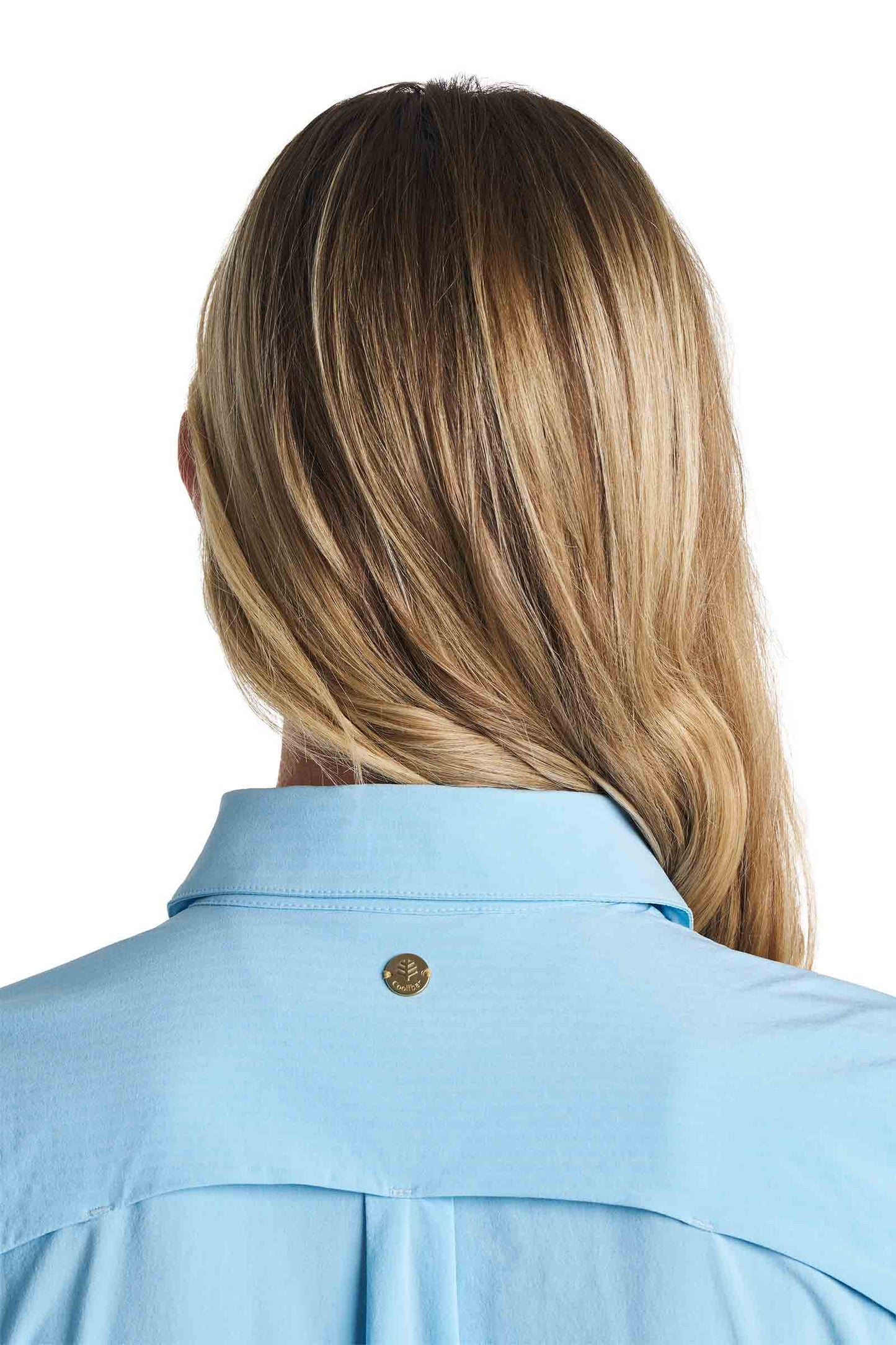 Women's Malta Travel Shirt Dress | Arctic Blue Shadow Stripe