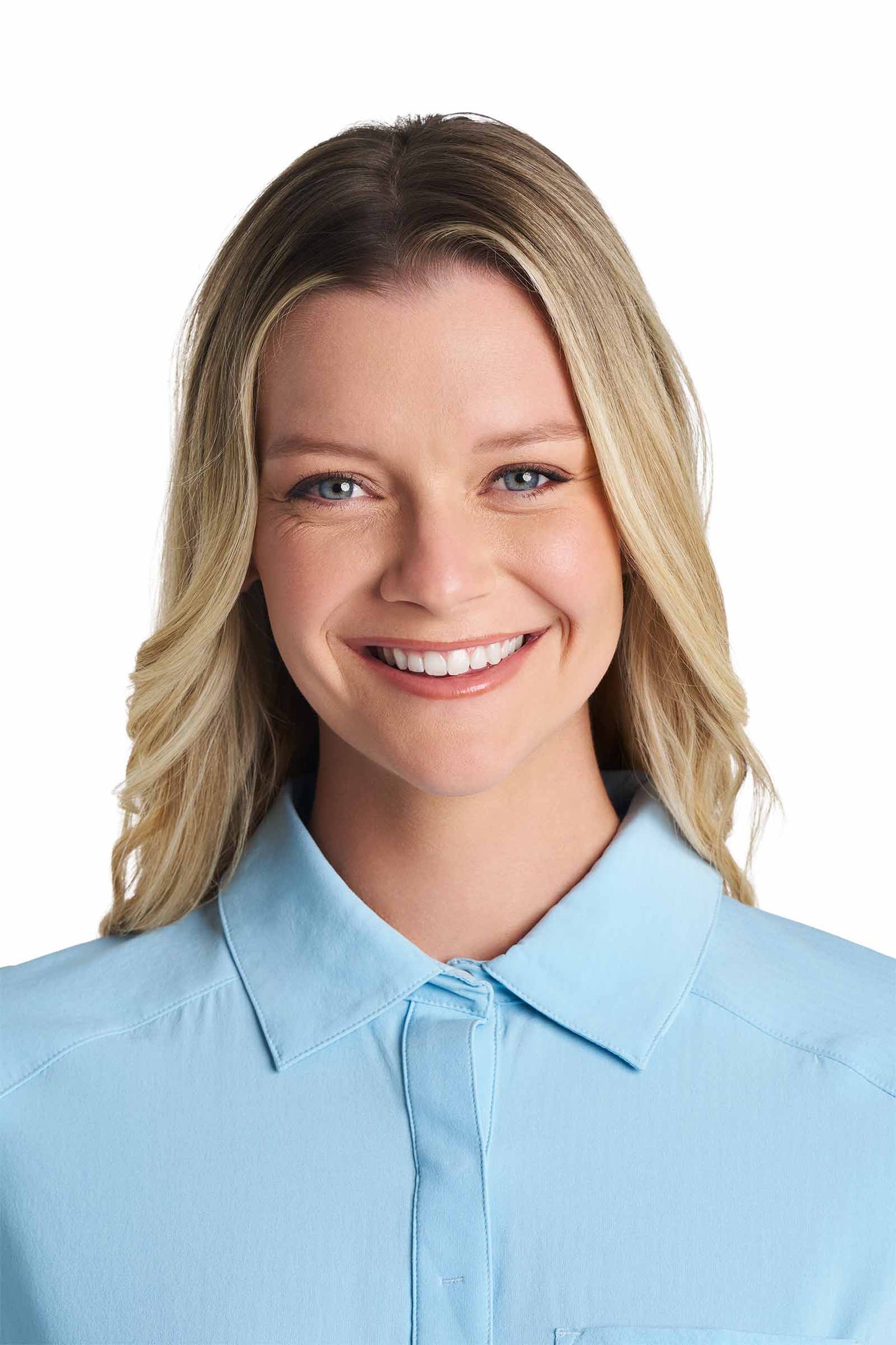 Women's Malta Travel Shirt Dress | Arctic Blue Shadow Stripe