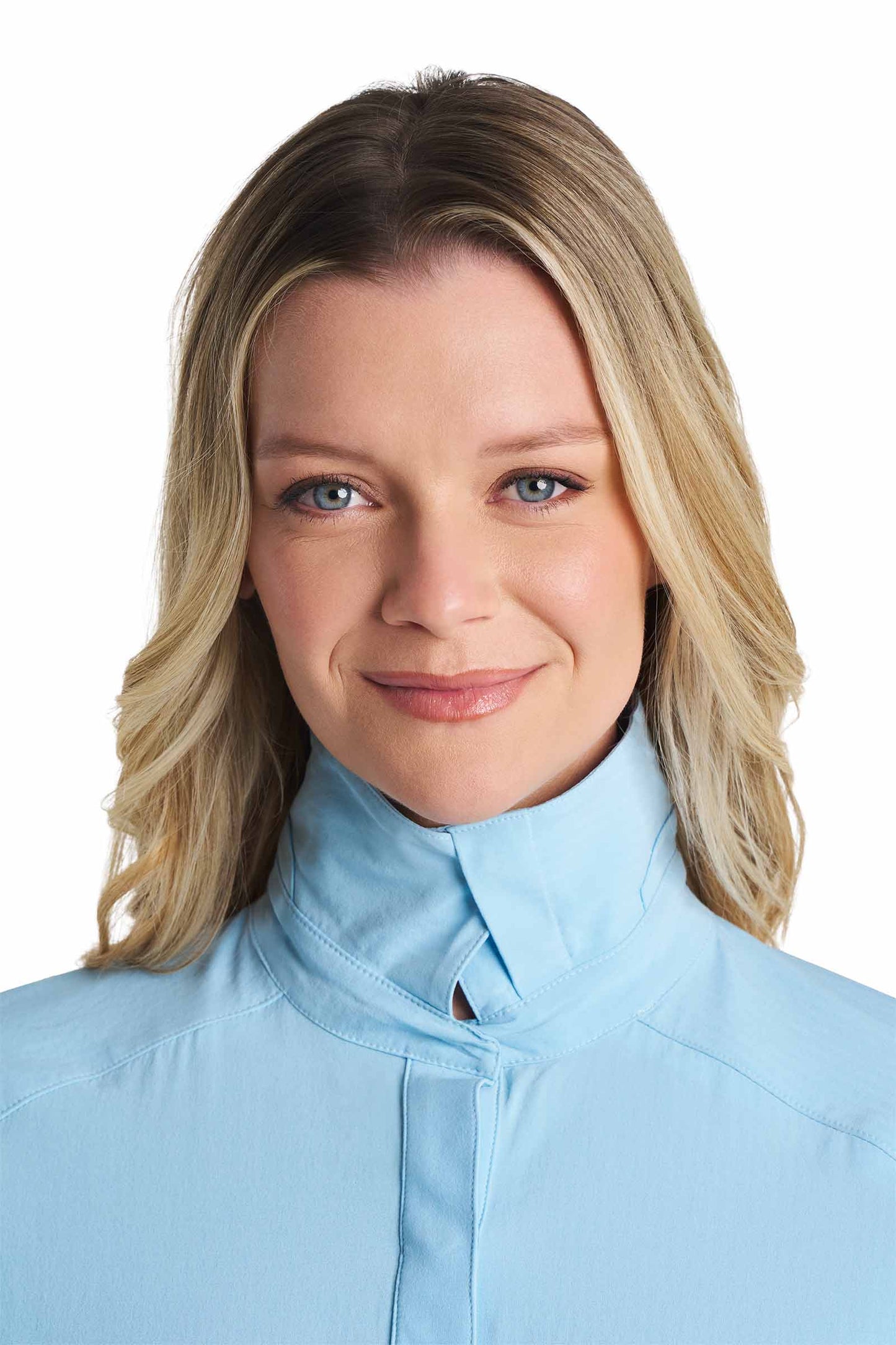 Women's Malta Travel Shirt Dress | Arctic Blue Shadow Stripe