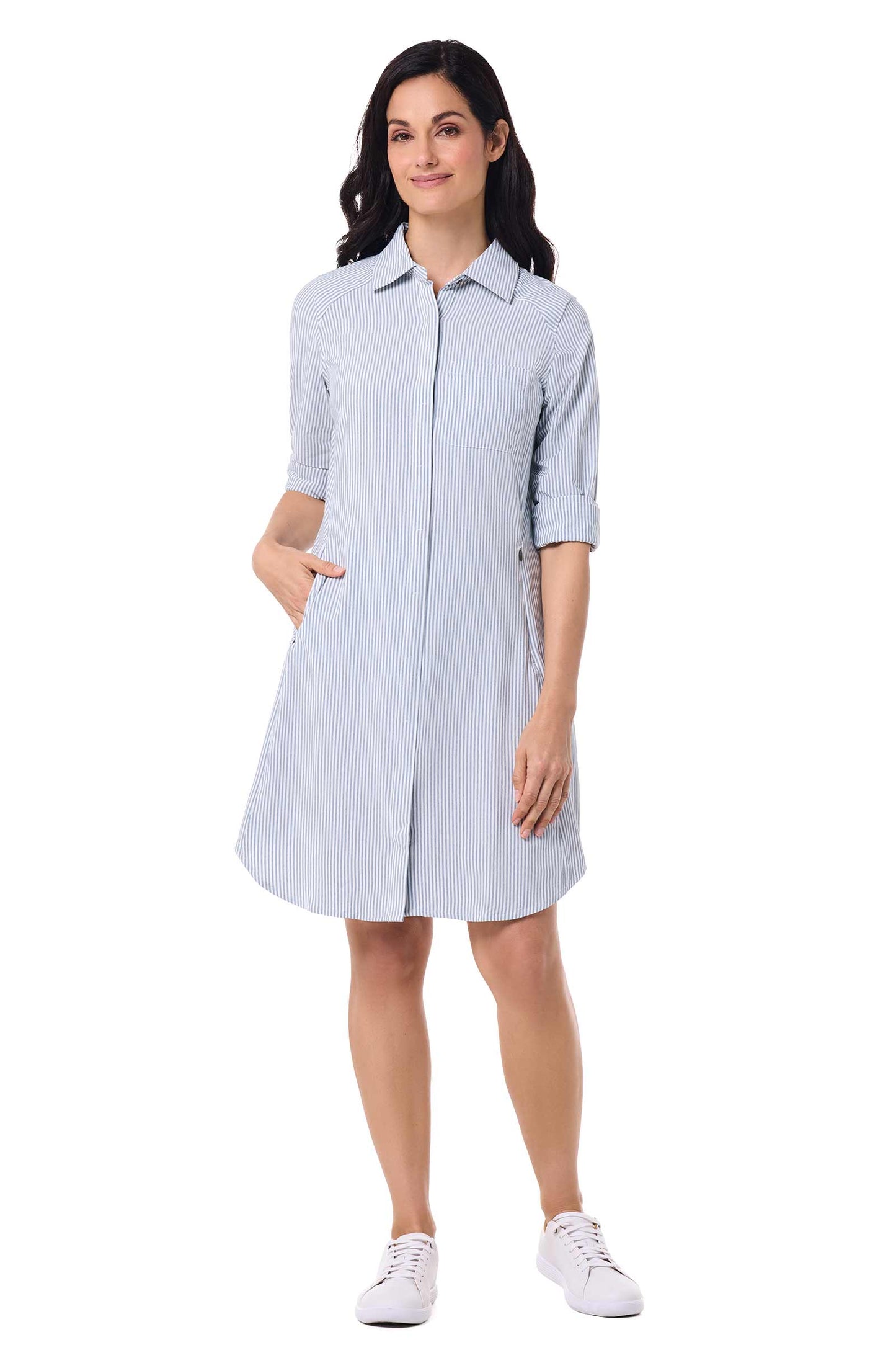 Color_White/Navy Stripe