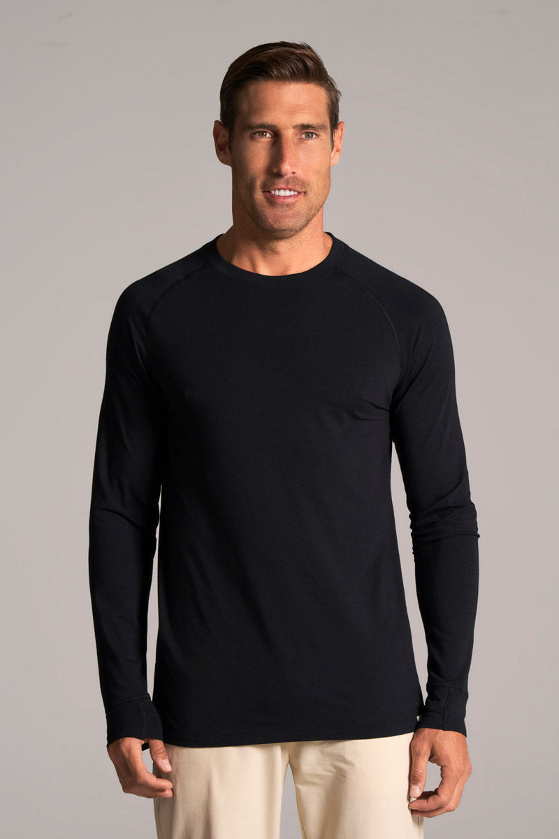 Men's LumaLeo Long Sleeve T-Shirt | Black