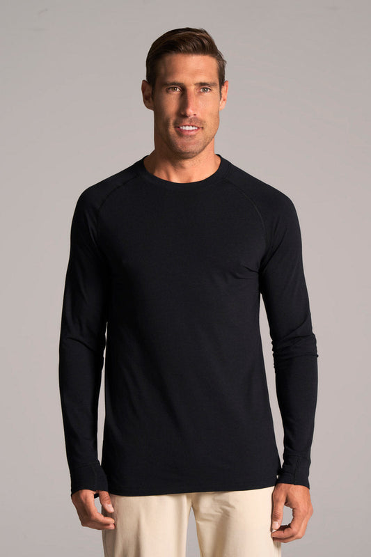 Men's LumaLeo Long Sleeve T-Shirt | Black