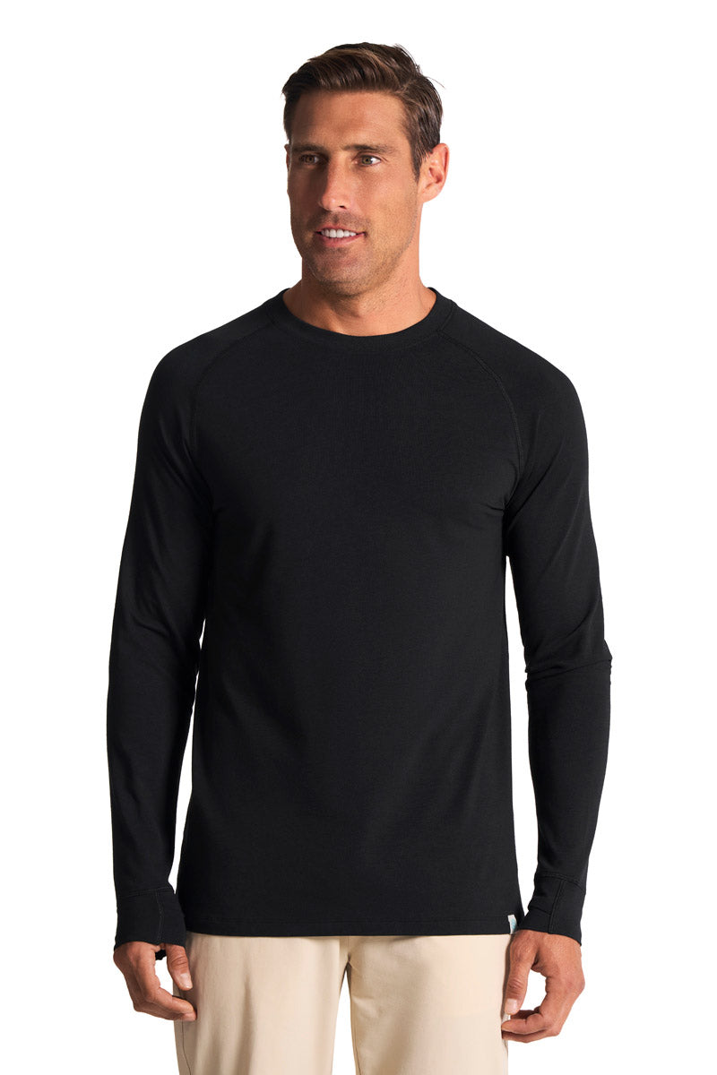 Men's LumaLeo Long Sleeve T-Shirt | Black