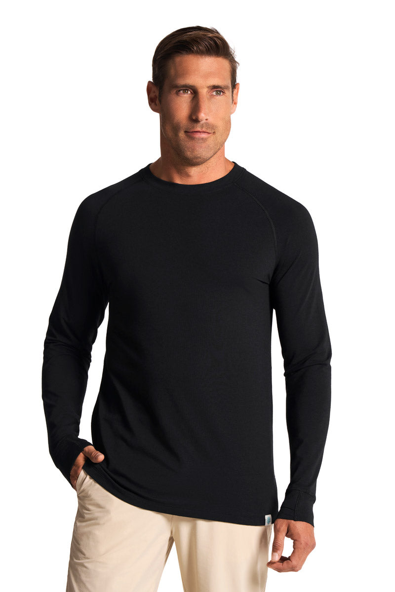 Men's LumaLeo Long Sleeve T-Shirt | Black