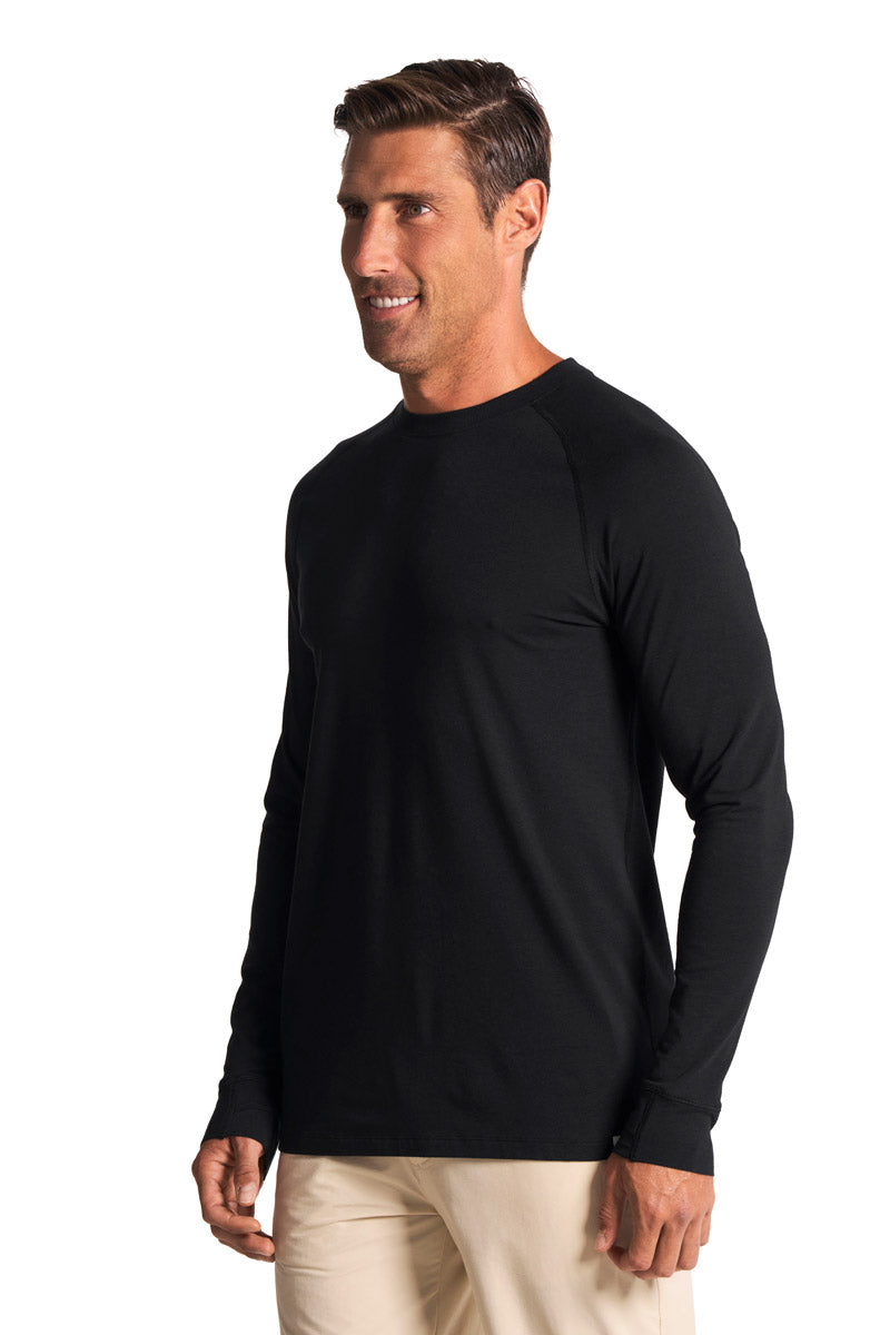 Men's LumaLeo Long Sleeve T-Shirt | Black