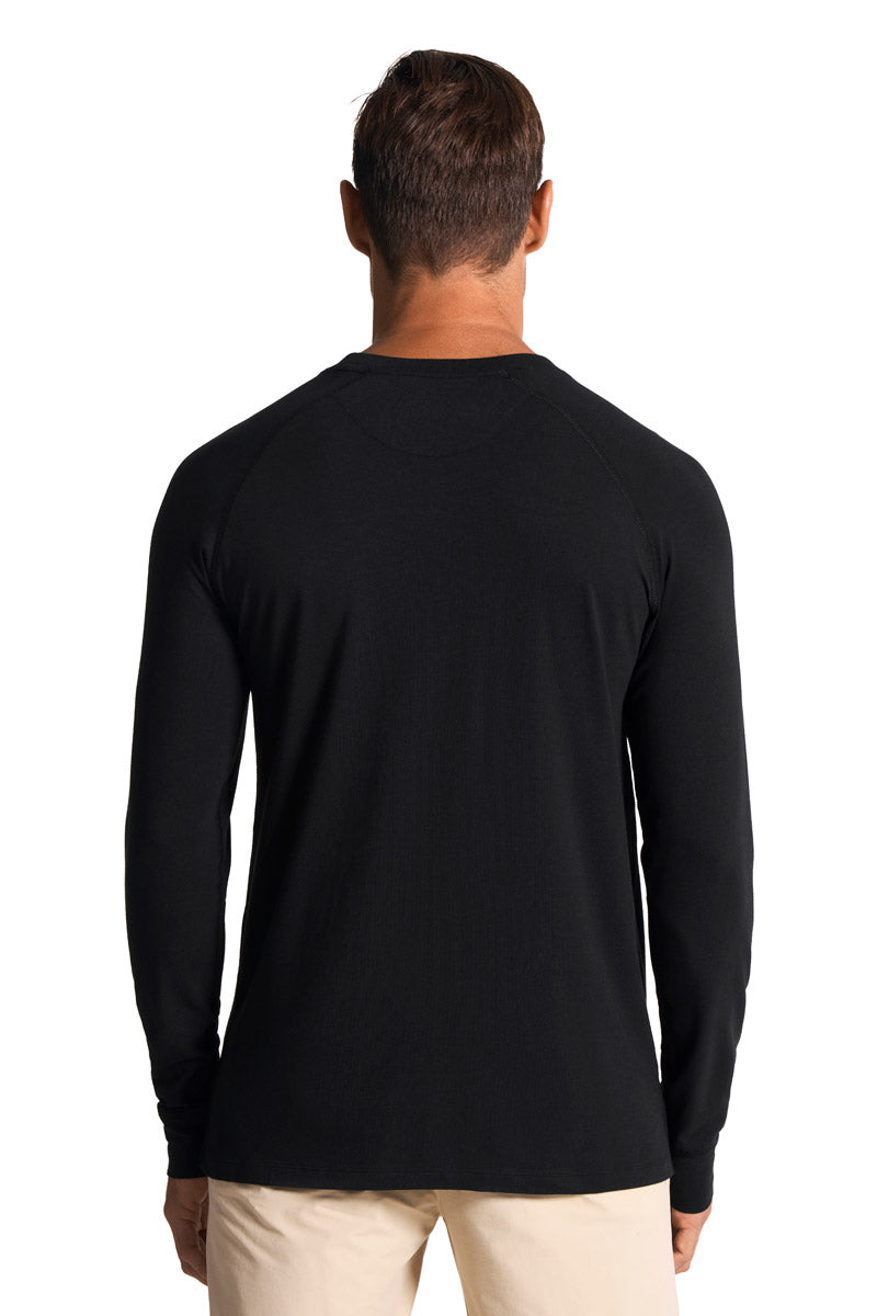 Men's LumaLeo Long Sleeve T-Shirt | Black