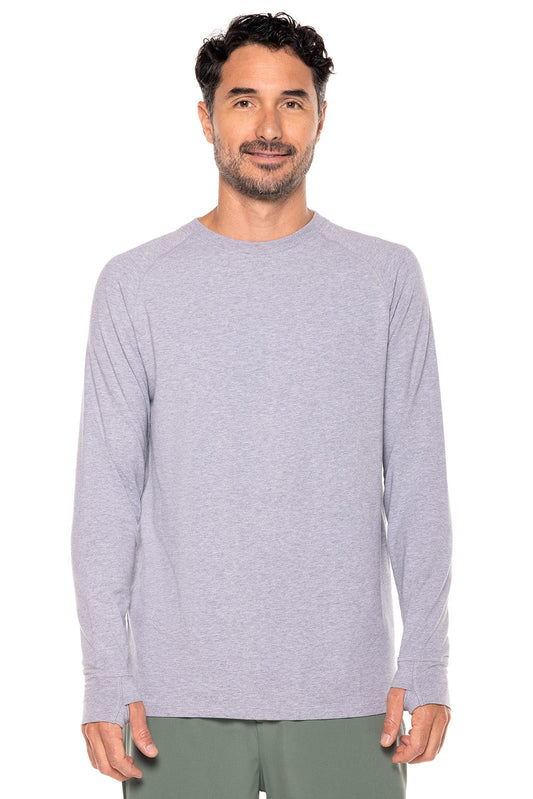 Men's LumaLeo Long Sleeve T-Shirt | Grey Heather