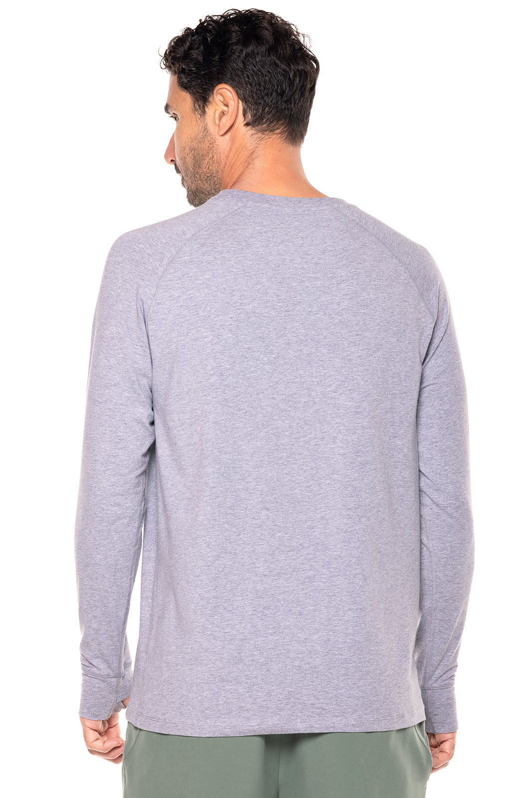 Men's LumaLeo Long Sleeve T-Shirt | Grey Heather