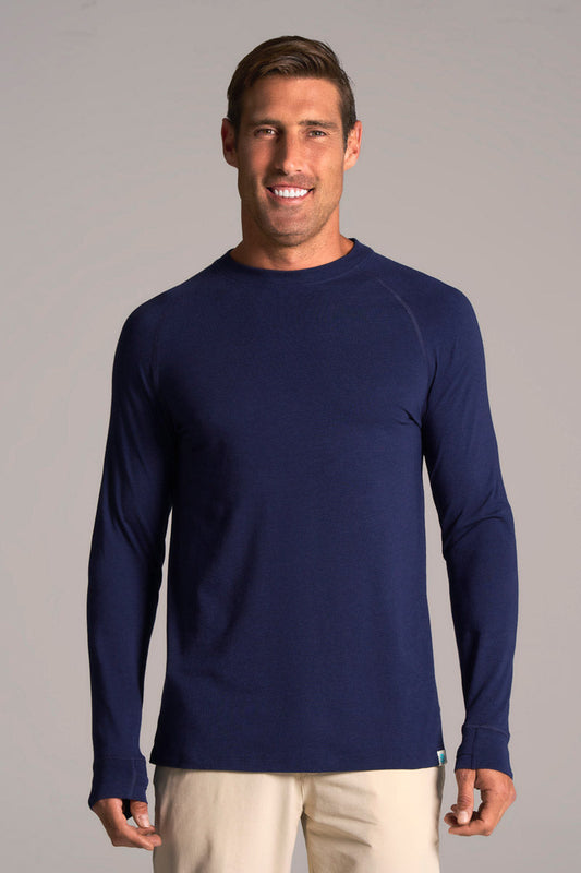 Men's LumaLeo Long Sleeve T-Shirt | Navy