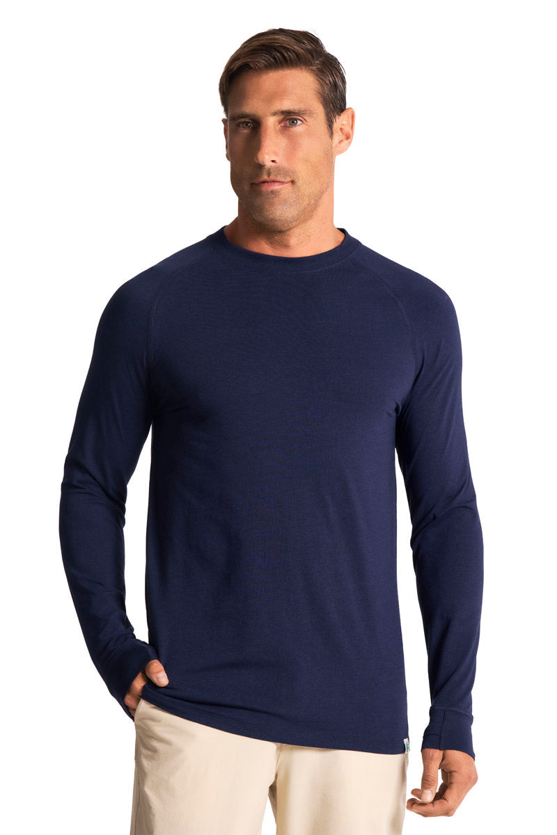 Men's LumaLeo Long Sleeve T-Shirt | Navy
