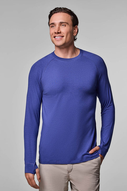 Men's LumaLeo Long Sleeve T-Shirt | Future Dusk
