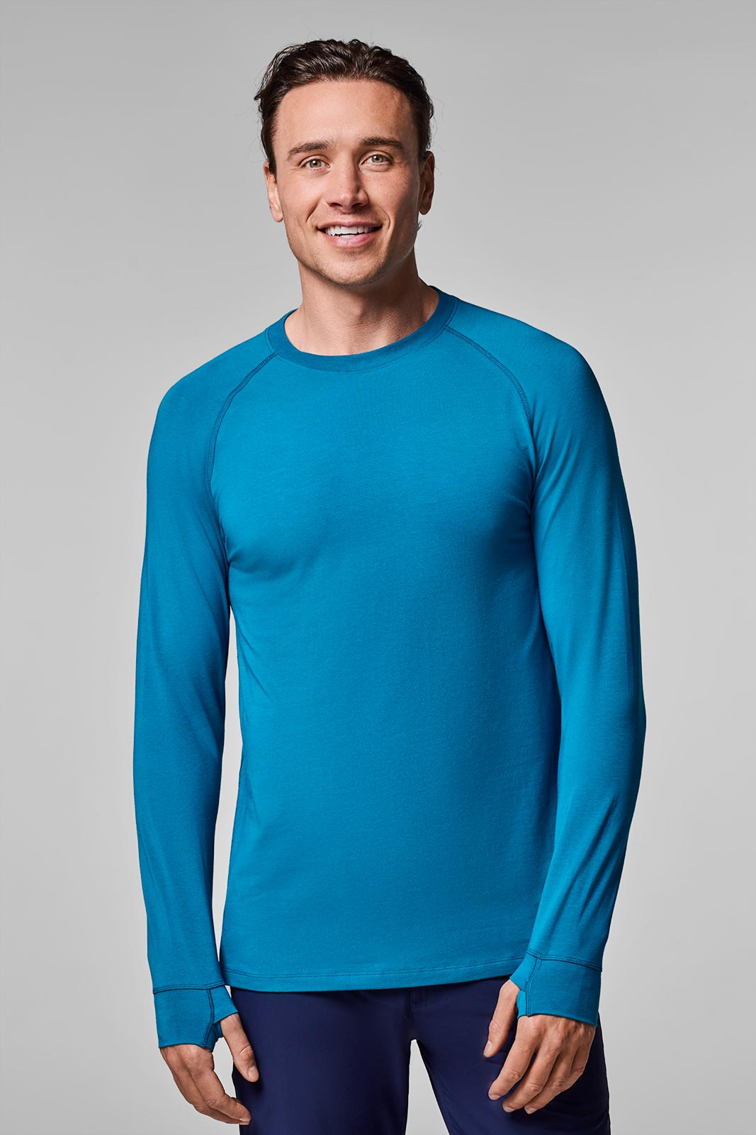 Men's LumaLeo Long Sleeve T-Shirt | Bluejay
