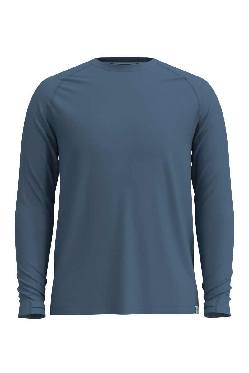 Men's LumaLeo Long Sleeve T-Shirt | Blue Dusk