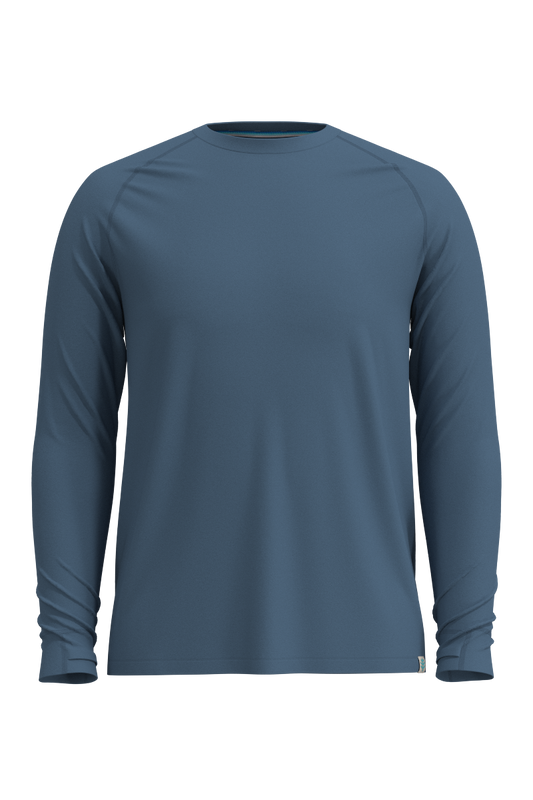 Men's LumaLeo Long Sleeve T-Shirt | Blue Dusk