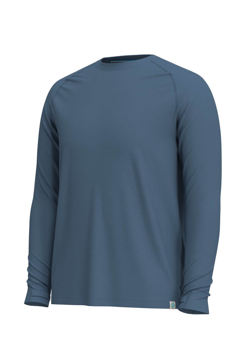 Men's LumaLeo Long Sleeve T-Shirt | Blue Dusk
