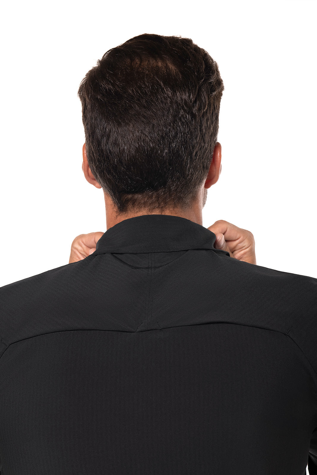 Men's Fiera Smart Shirt | Black Shadow Stripe| Core