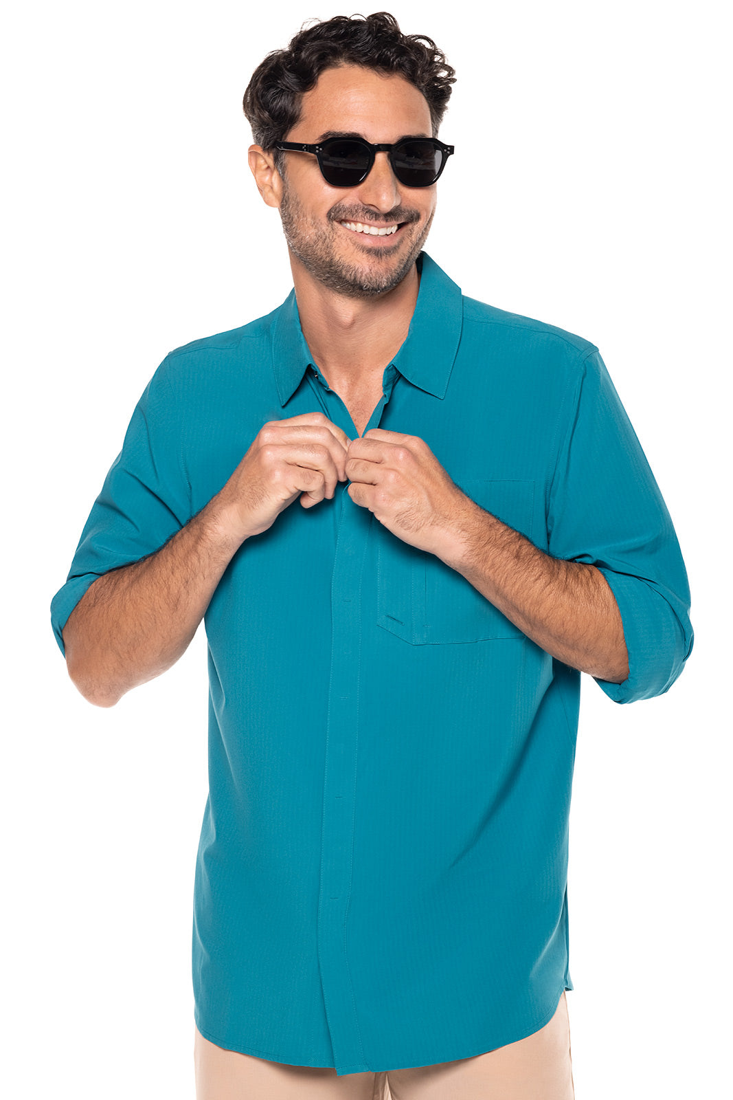 Color_Tahitian Teal Shadow Stripe