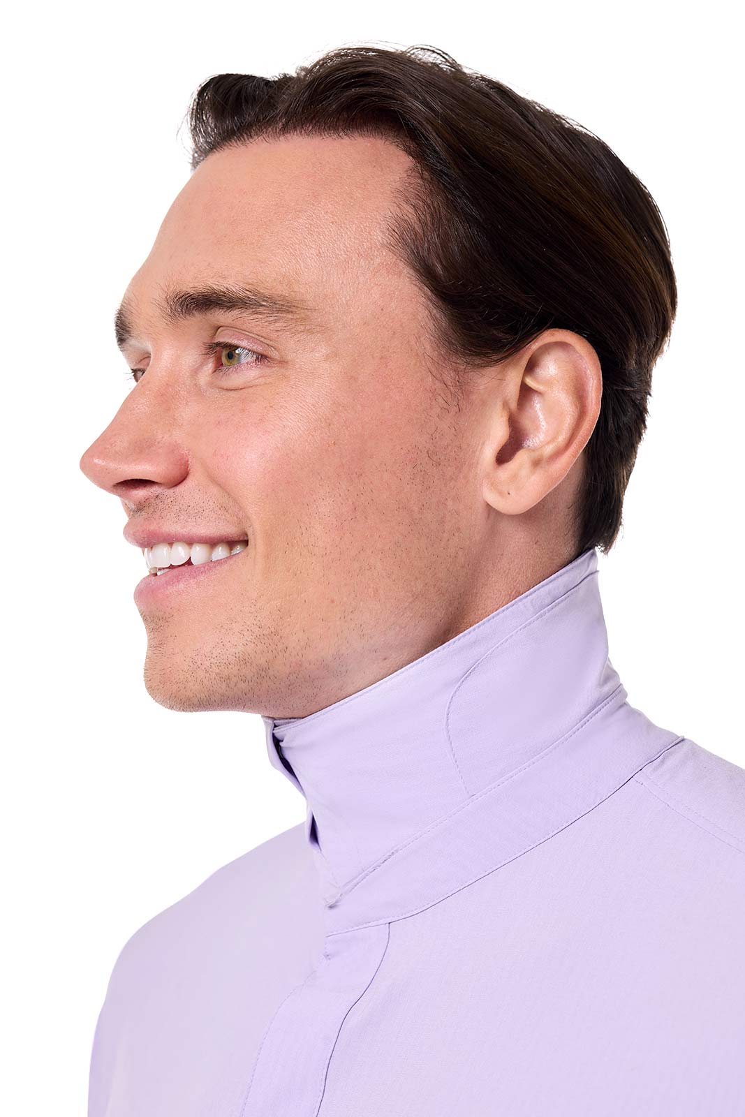 Men's Fiera Smart Shirt | Lavendula Shadow Stripe
