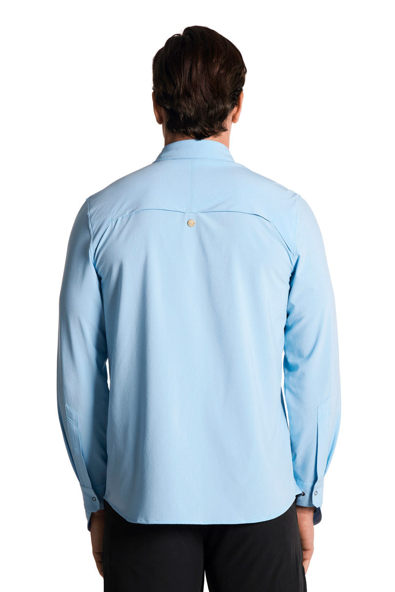 Men's Fiera Smart Shirt | Artic Blue Shadow Stripe