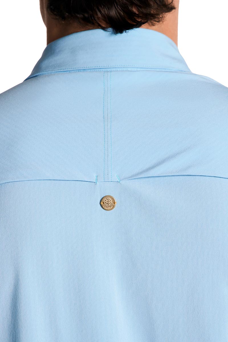 Men's Fiera Smart Shirt | Artic Blue Shadow Stripe