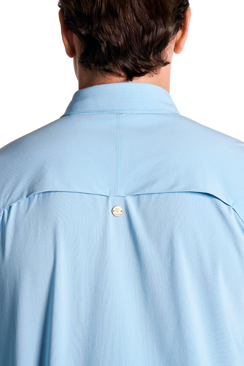 Men's Fiera Smart Shirt | Artic Blue Shadow Stripe