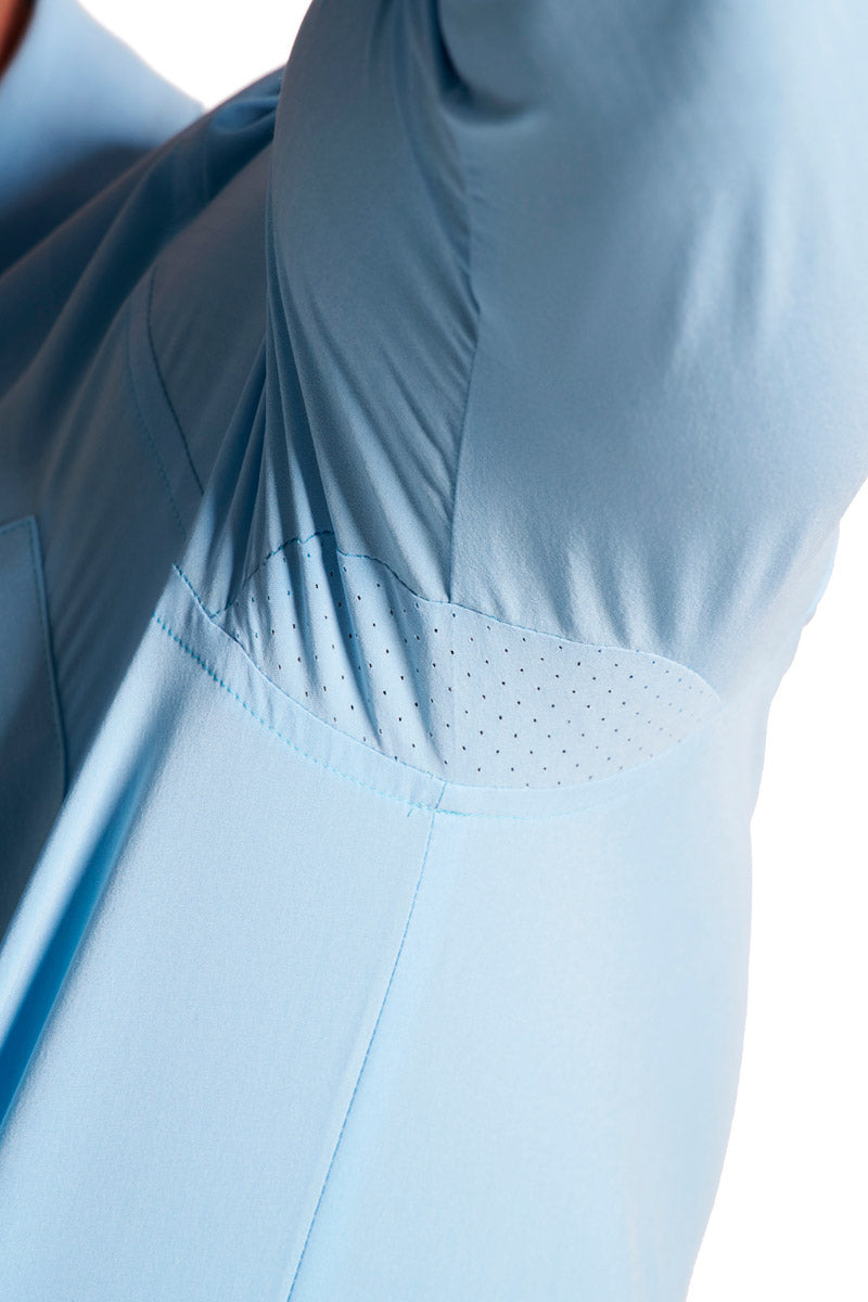 Men's Fiera Smart Shirt | Artic Blue Shadow Stripe