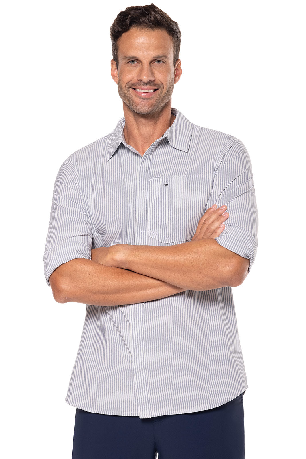 Color_White/Navy Stripe