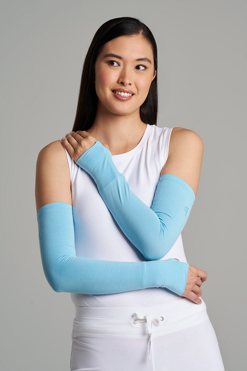 Women's LumaLeo Sun Sleeve | Artic Blue