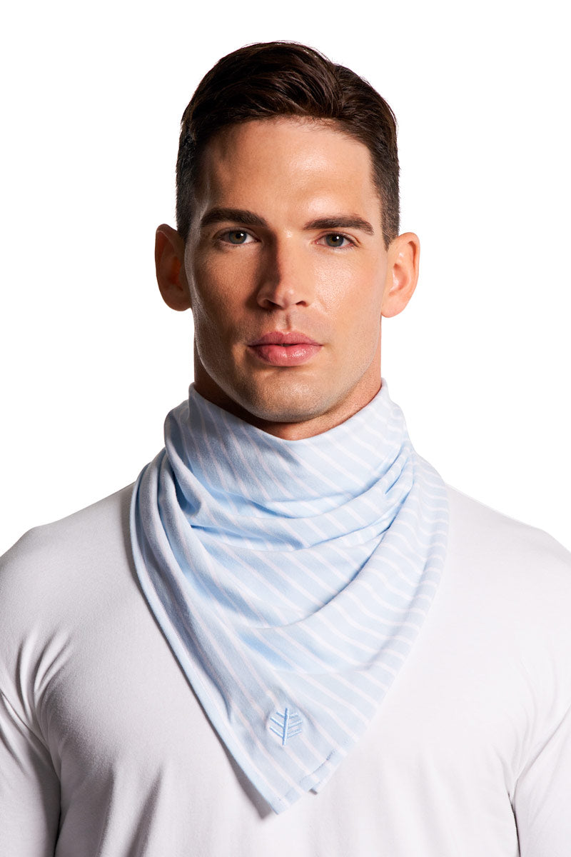 Unisex Sanibel Everyday Beach Bandana | Skyride/White Stripe
