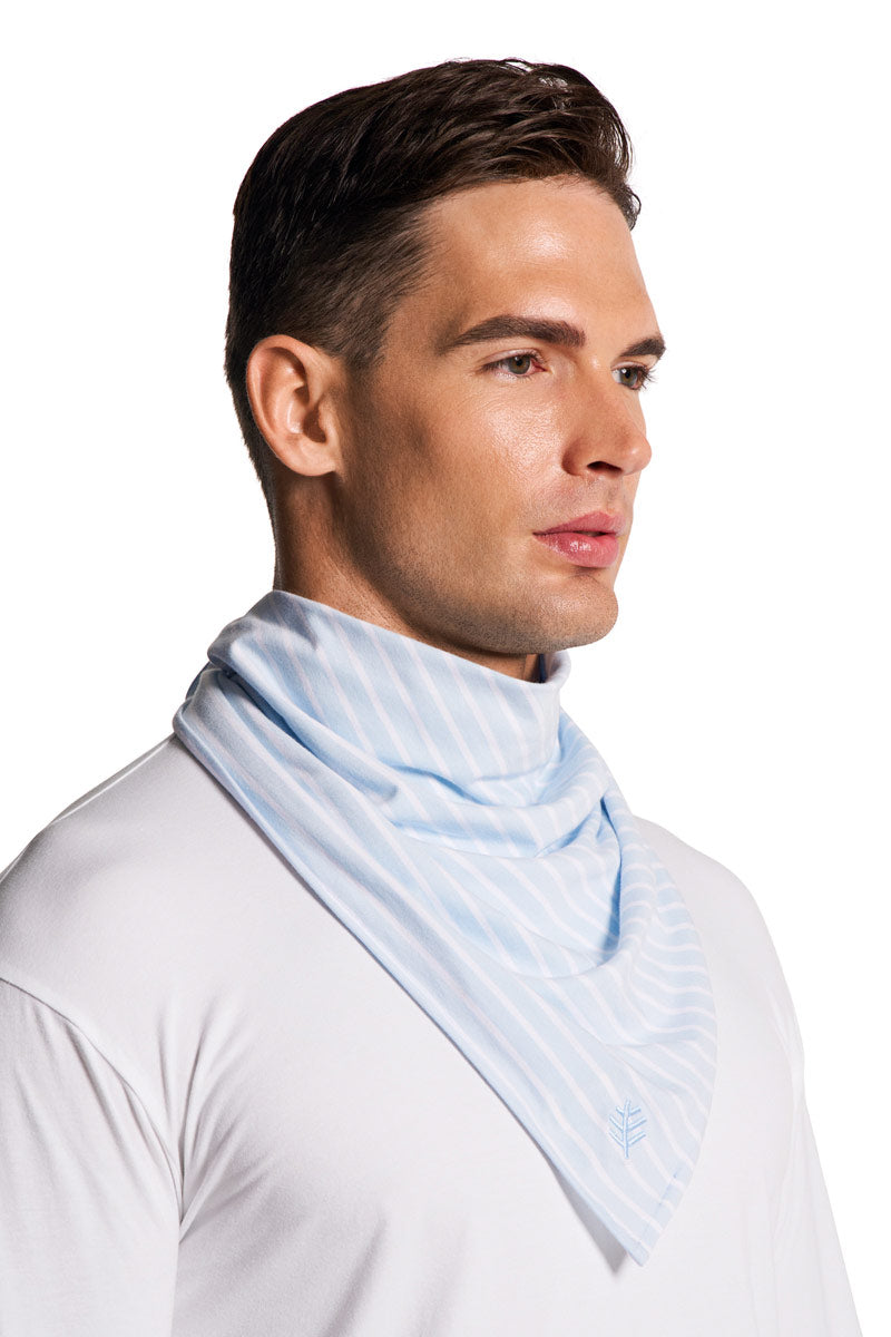 Unisex Sanibel Everyday Beach Bandana | Skyride/White Stripe