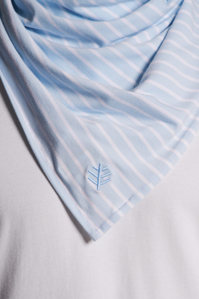 Unisex Sanibel Everyday Beach Bandana | Skyride/White Stripe