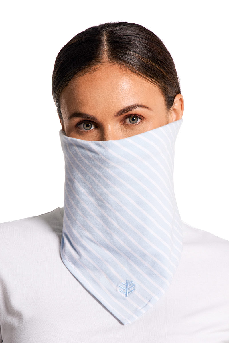 Unisex Sanibel Everyday Beach Bandana | Skyride/White Stripe