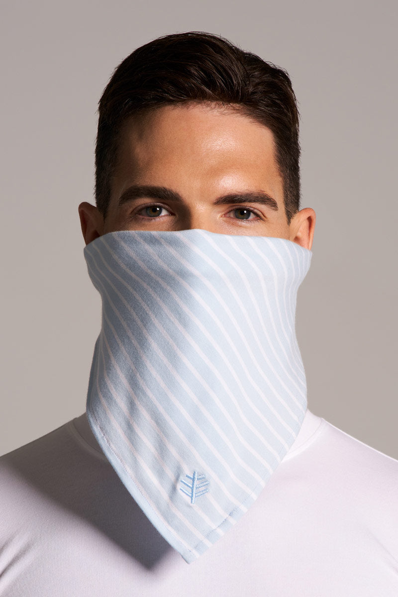 Unisex Sanibel Everyday Beach Bandana | Skyride/White Stripe