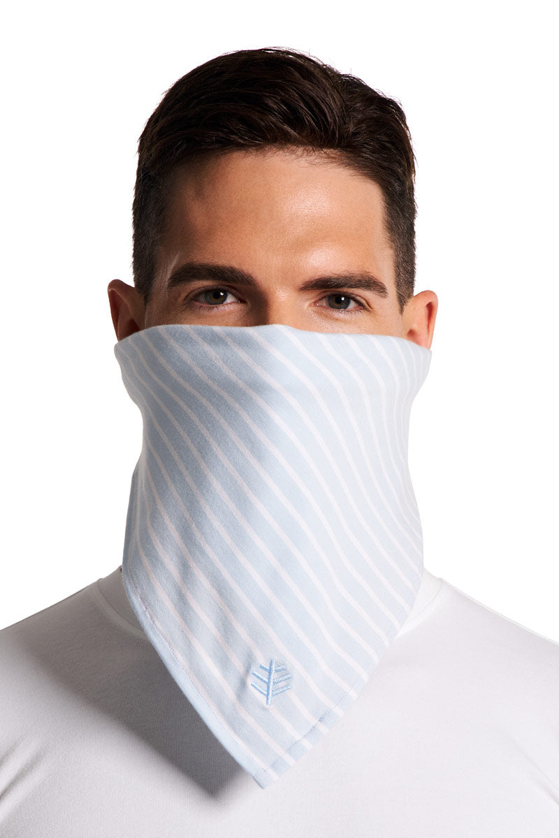Unisex Sanibel Everyday Beach Bandana | Skyride/White Stripe